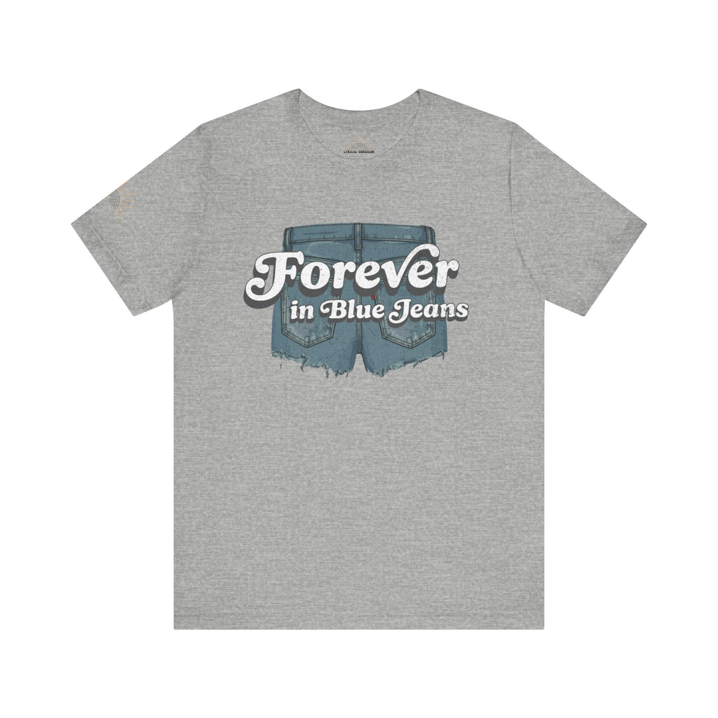Forever in Blue Jeans Retro Graphic Tee
