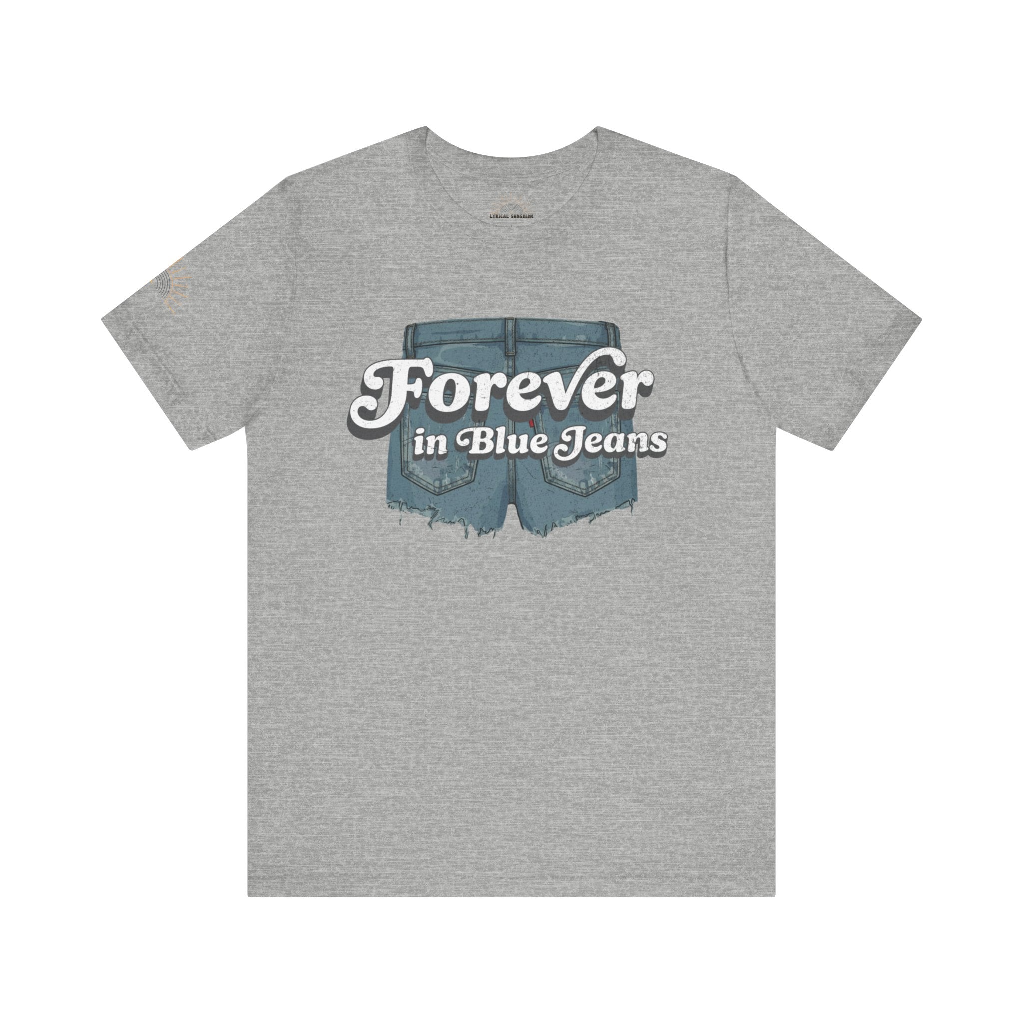 Forever in Blue Jeans Retro Graphic Tee