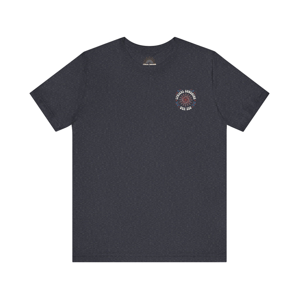 LIMITED EDITION USA 250 Fly High Free Bird Retro Unisex Graphic Tee