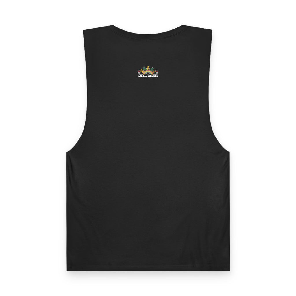 Barnard Tank — "Let There Be Songs to Fill the Air" Retro Floral Music Tank Top
