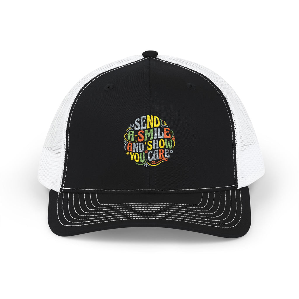 Send a Smile Snapback Trucker Cap