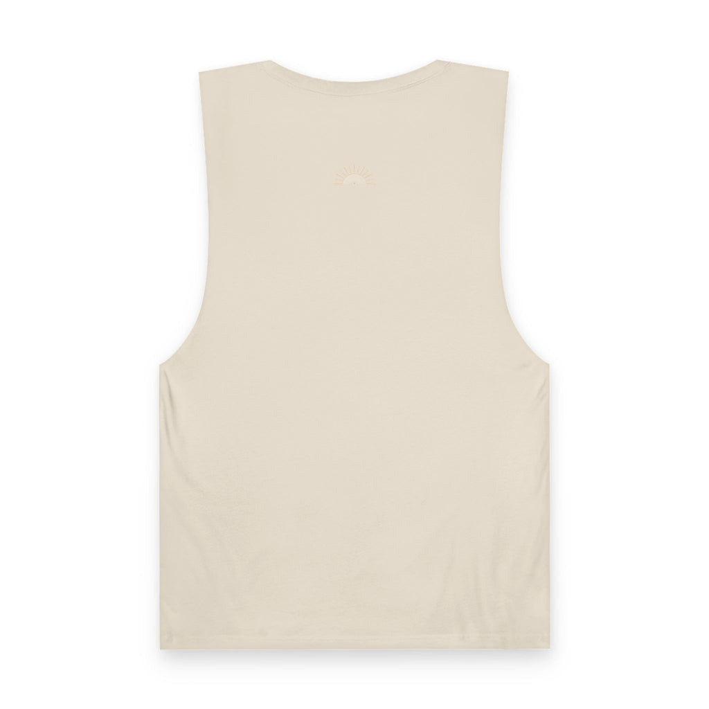 You Light My Mornin' Sky Tank Top — Vintage Hand-Lettered Love Graphic