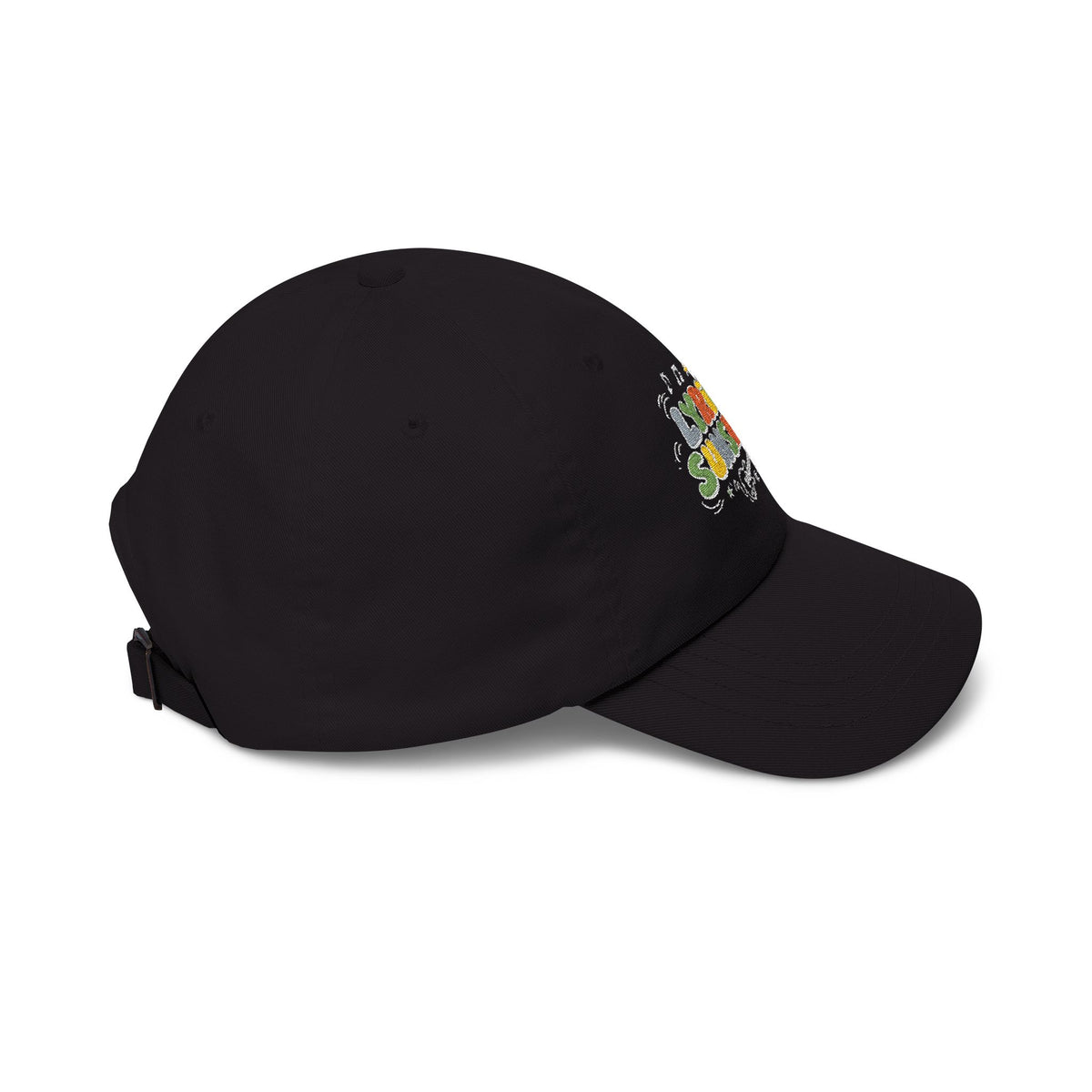 Lyrical Sunshine Dad Cap – Retro Music & Sunshine Embroidered Hat