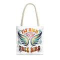 Fly High Free Bird Tote Bag