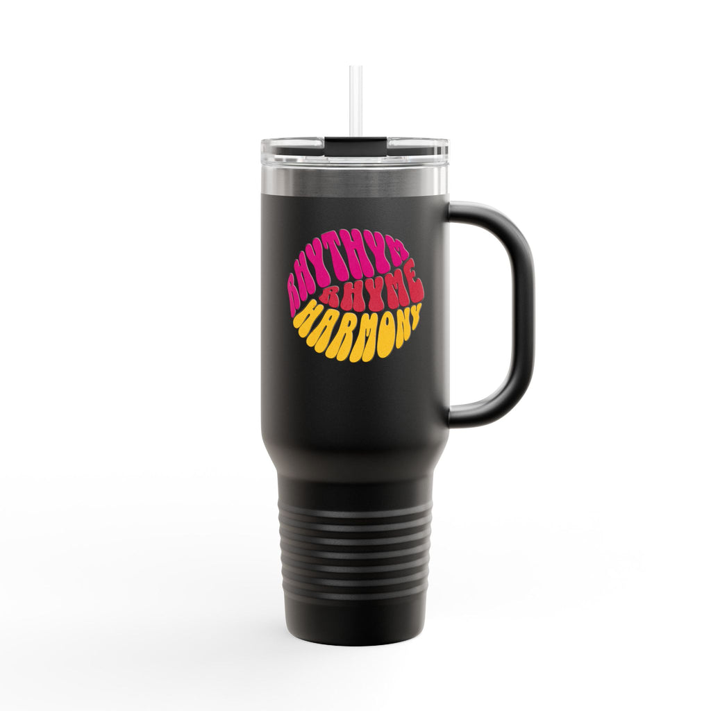 Rhythm, Rhyme & Harmony 40oz Insulated Travel Mug