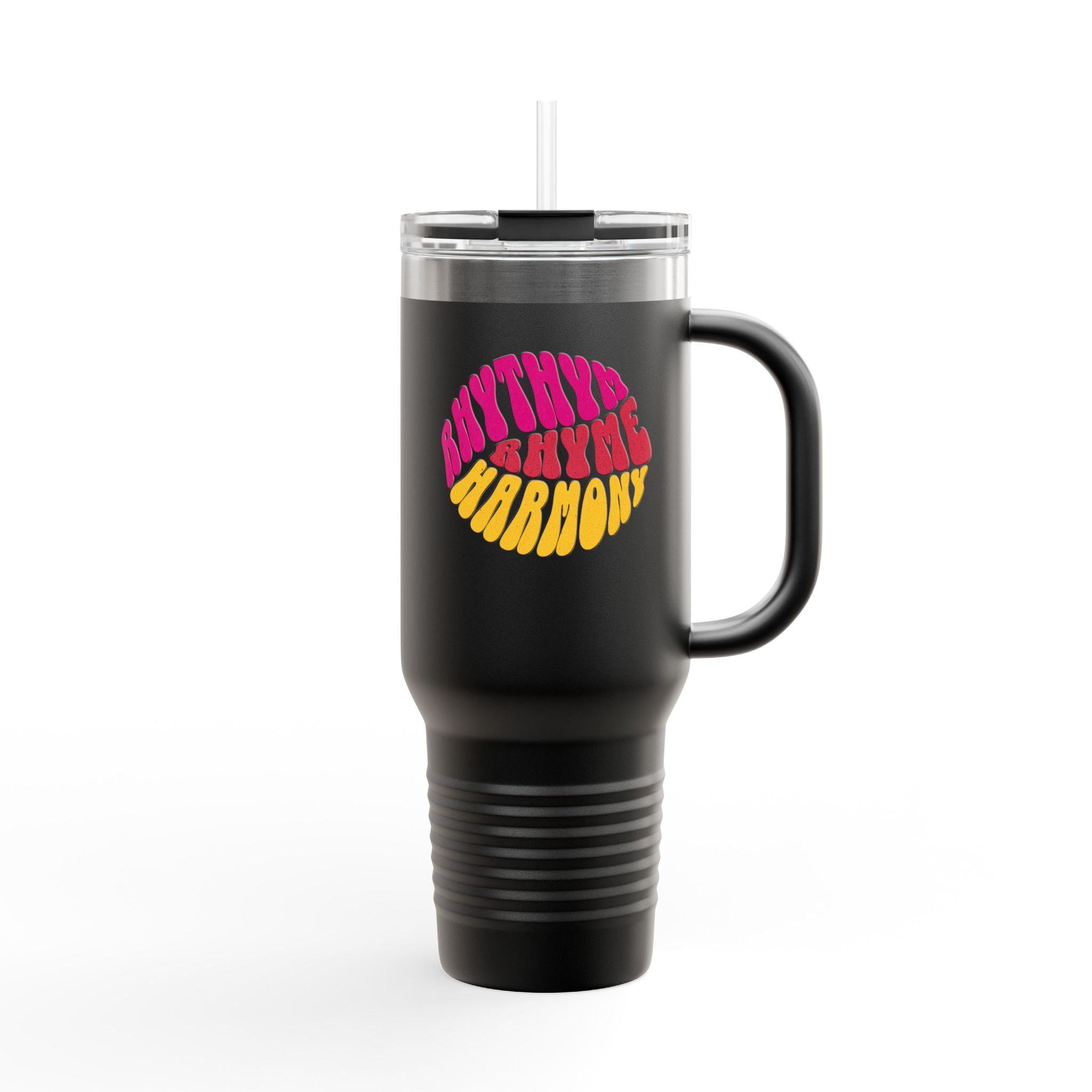 Rhythm, Rhyme & Harmony 40oz Insulated Travel Mug