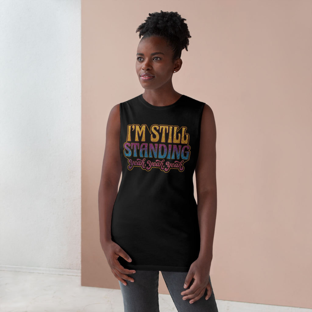 I'm Still Standing Retro Graphic Tank Top