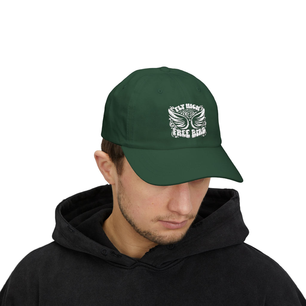 Fly High Free Bird Dad Cap