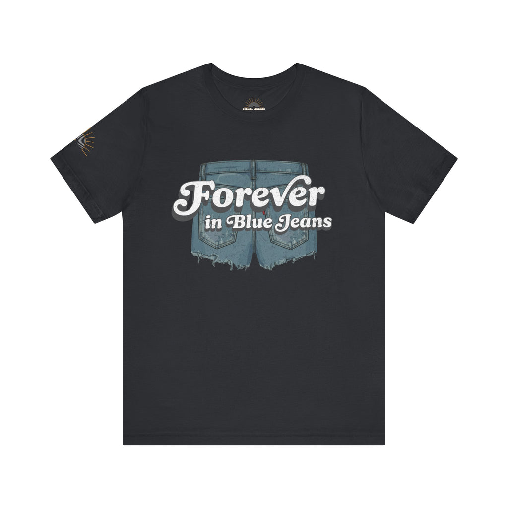 Forever in Blue Jeans Retro Graphic Tee