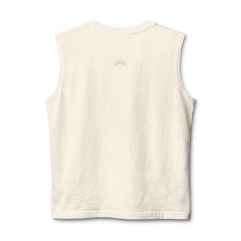 Turn It Up Muscle Tank — "Turn It Up and Let It Go" Retro Graphic Tank Top