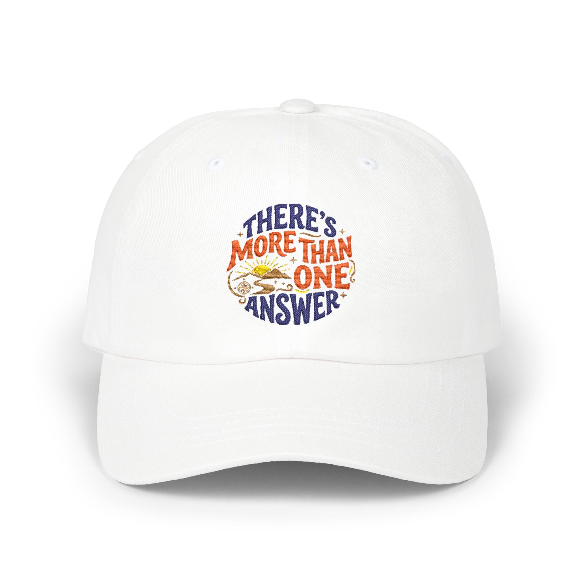 Dad Cap — "There's More Than One Answer" Vintage Guitar Dad Hat