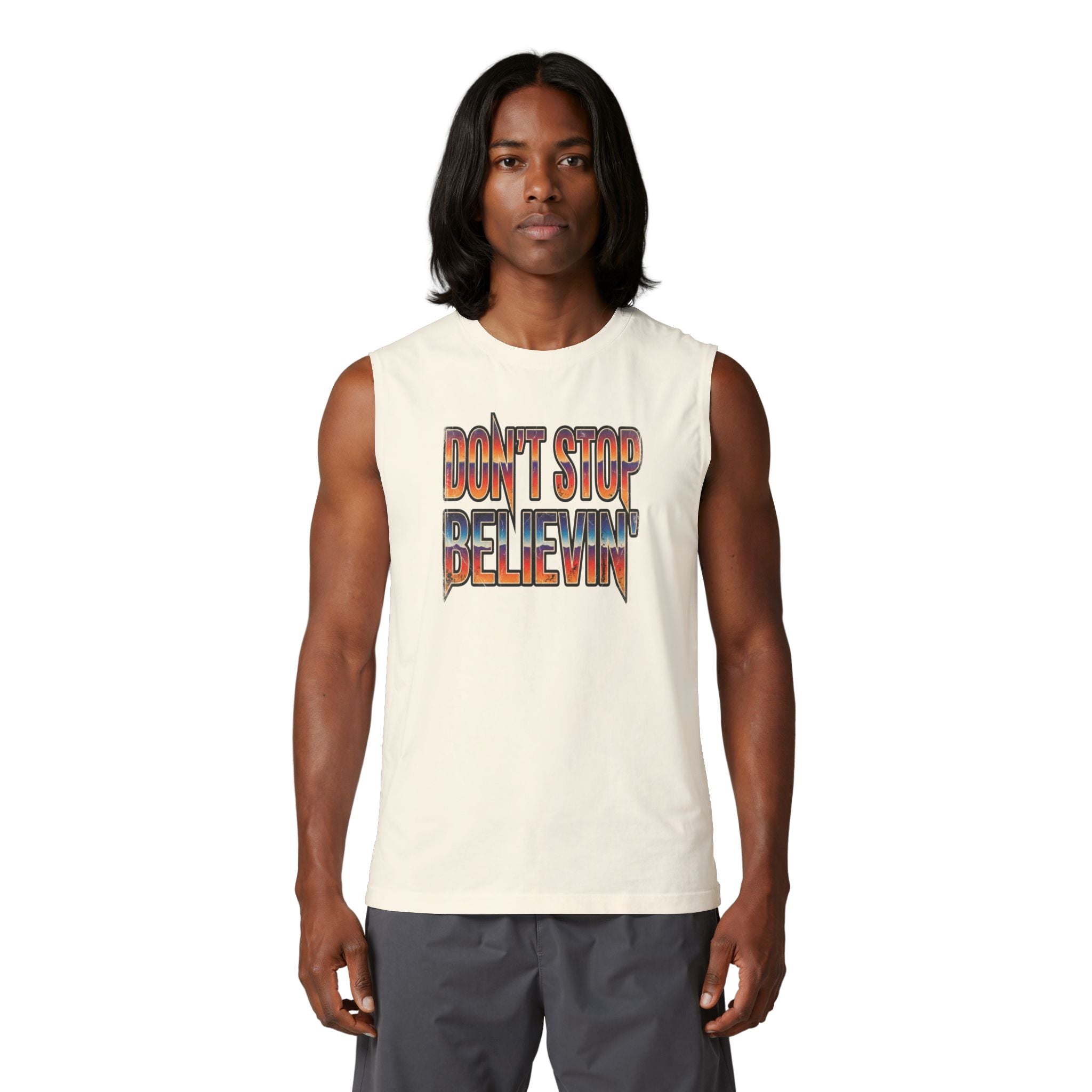Don’t Stop Believin' Muscle Tank