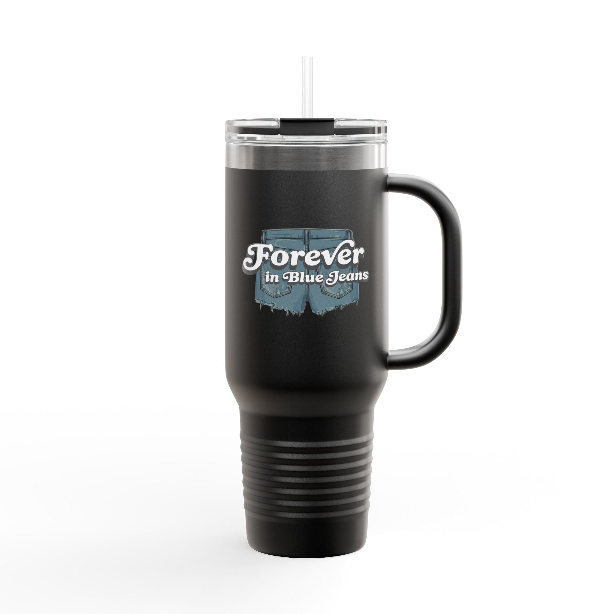 Forever in Blue Jeans 40oz Insulated Travel Mug