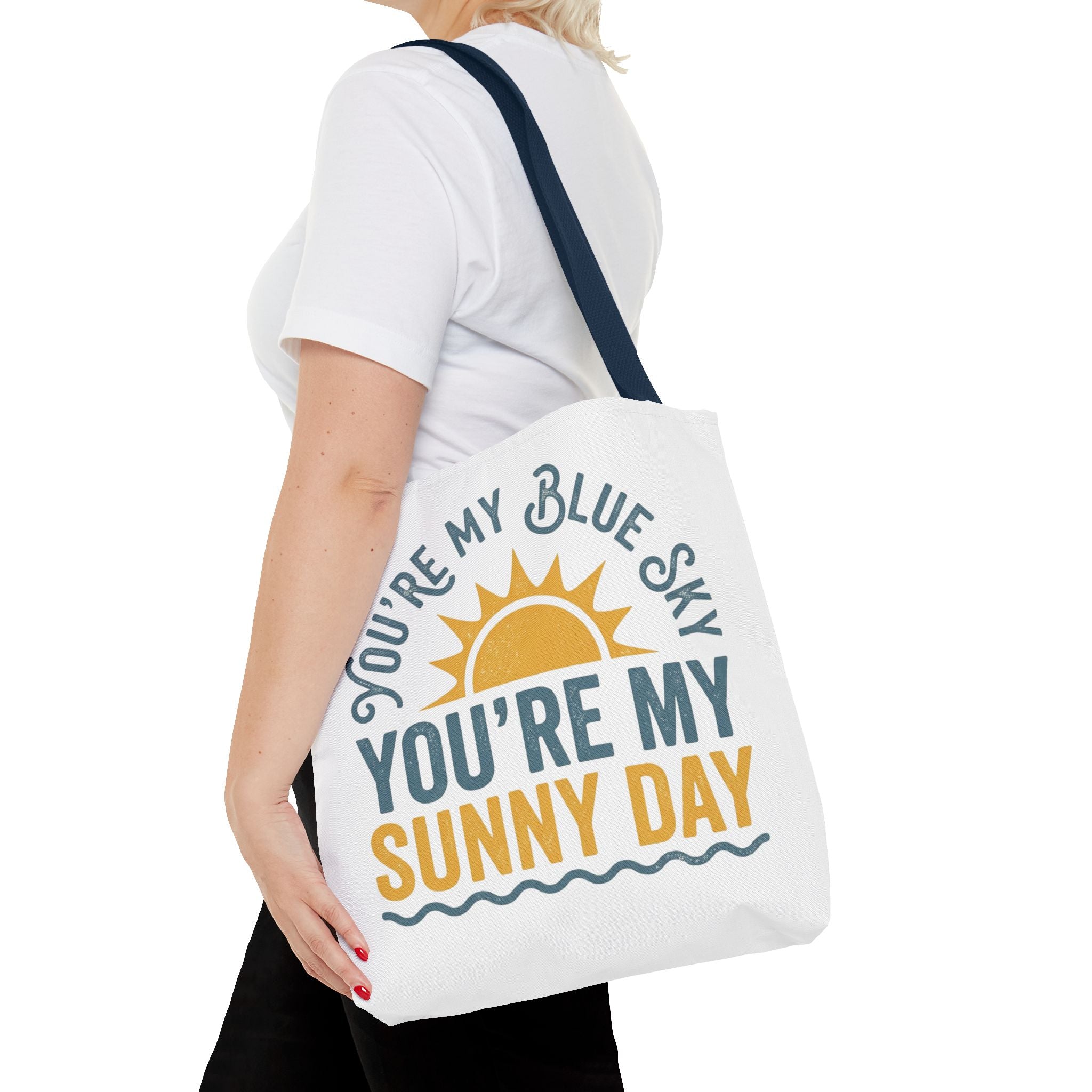 Blue Sky, Sunny Day Tote Bag
