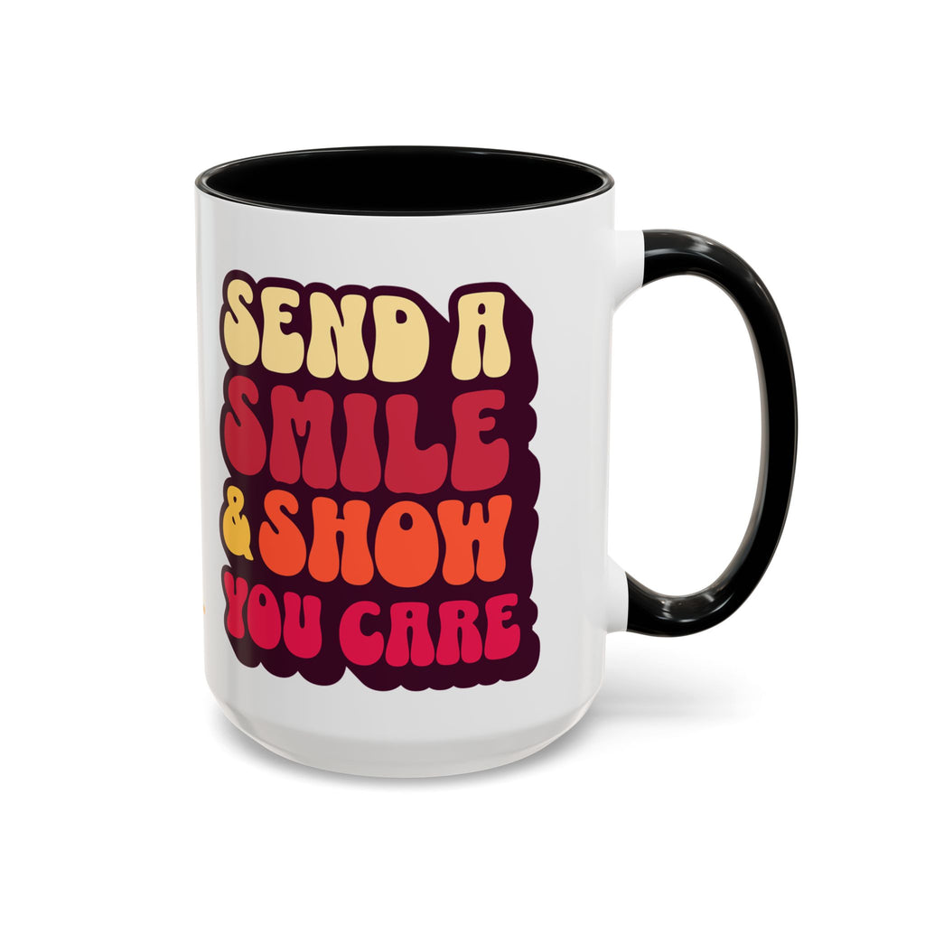 Send a Smile 15oz Accent Mug