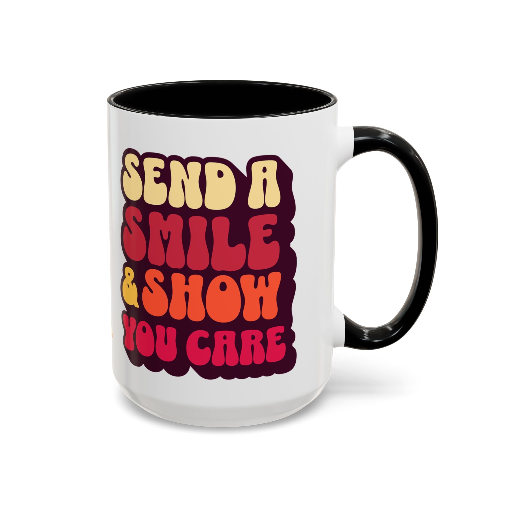 Send a Smile 15oz Accent Mug