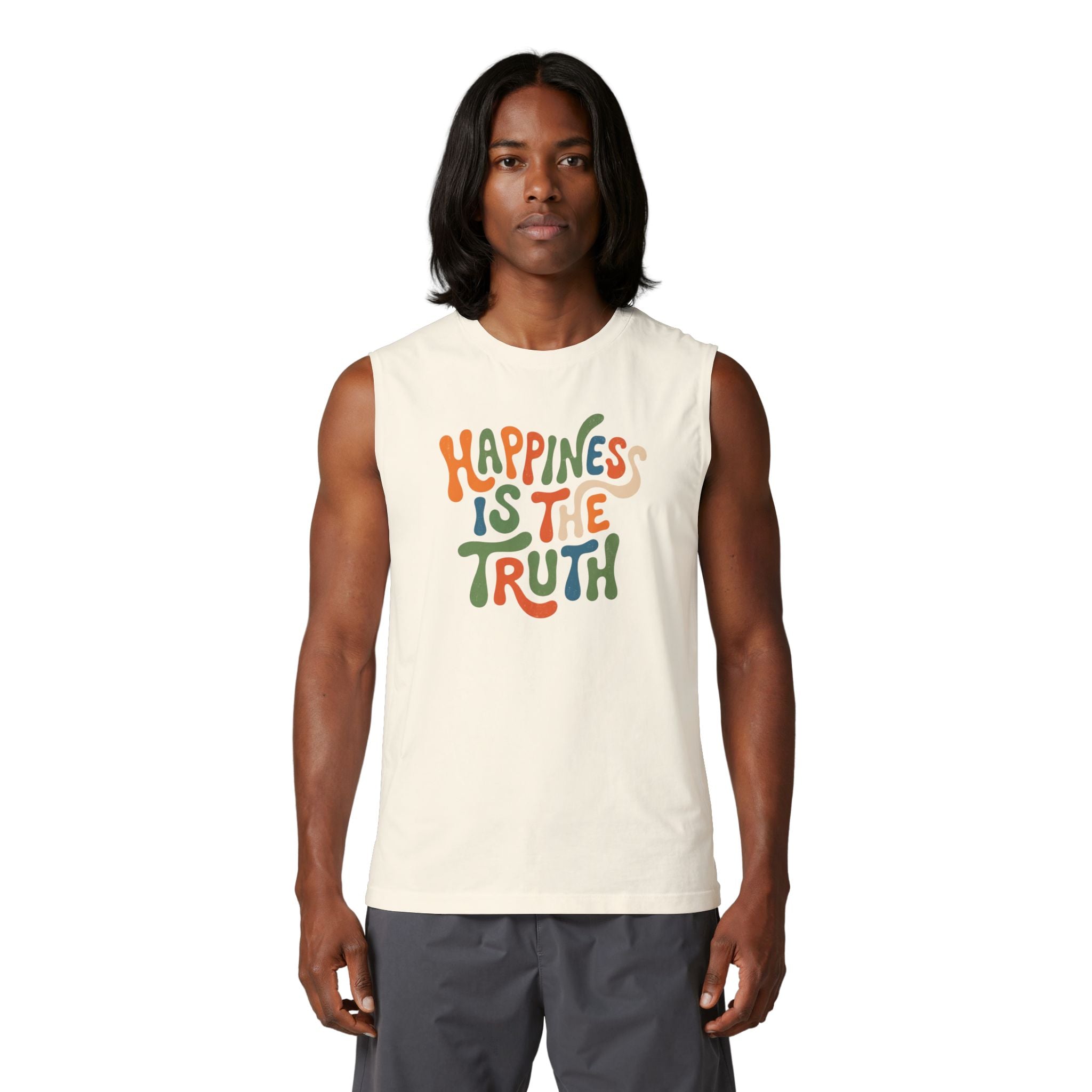Happiness Is The Truth Muscle Tank