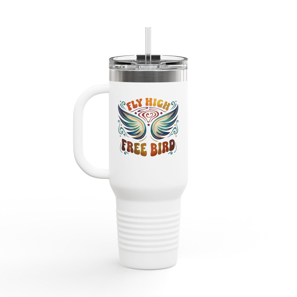Fly High Free Bird 40oz Insulated Travel Mug
