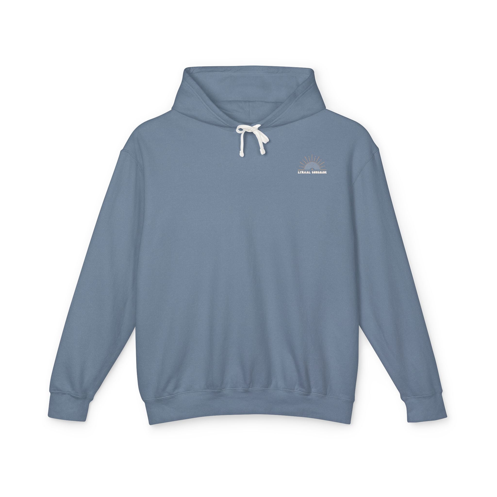 Rhythm Rhyme & Harmony Hoodie — Retro Music Graphic Pullover