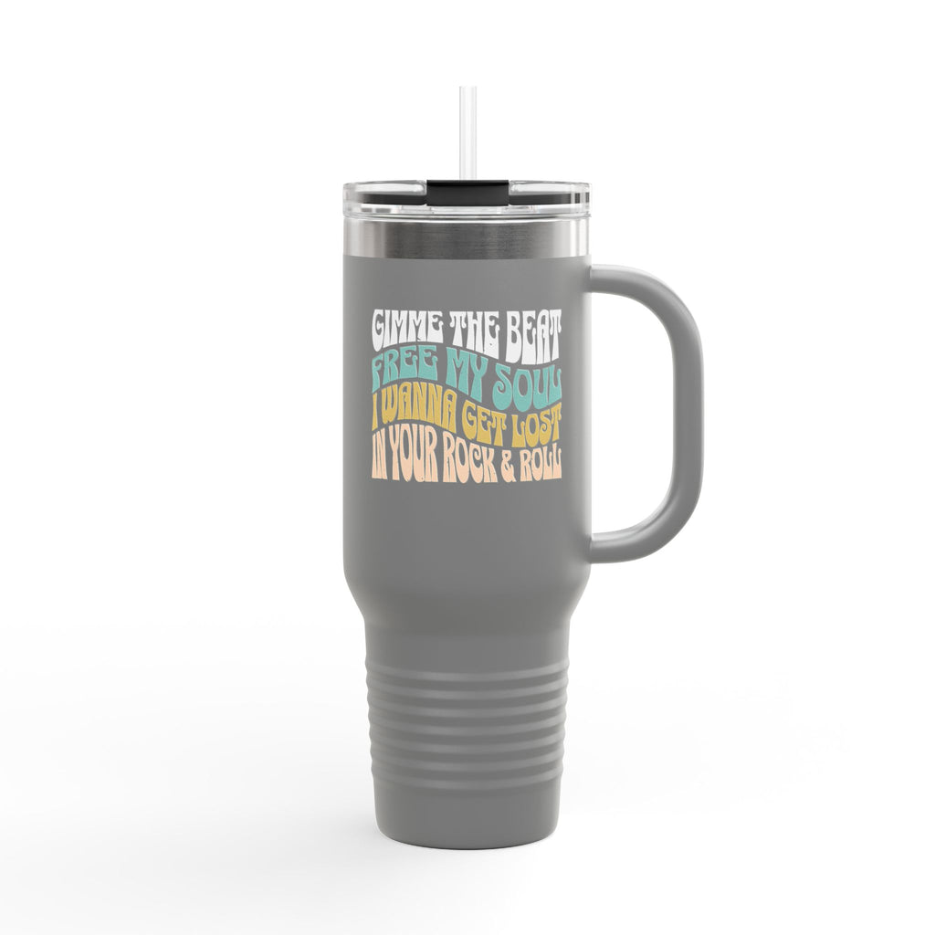 Gimme the Beat 40oz Insulated Travel Mug