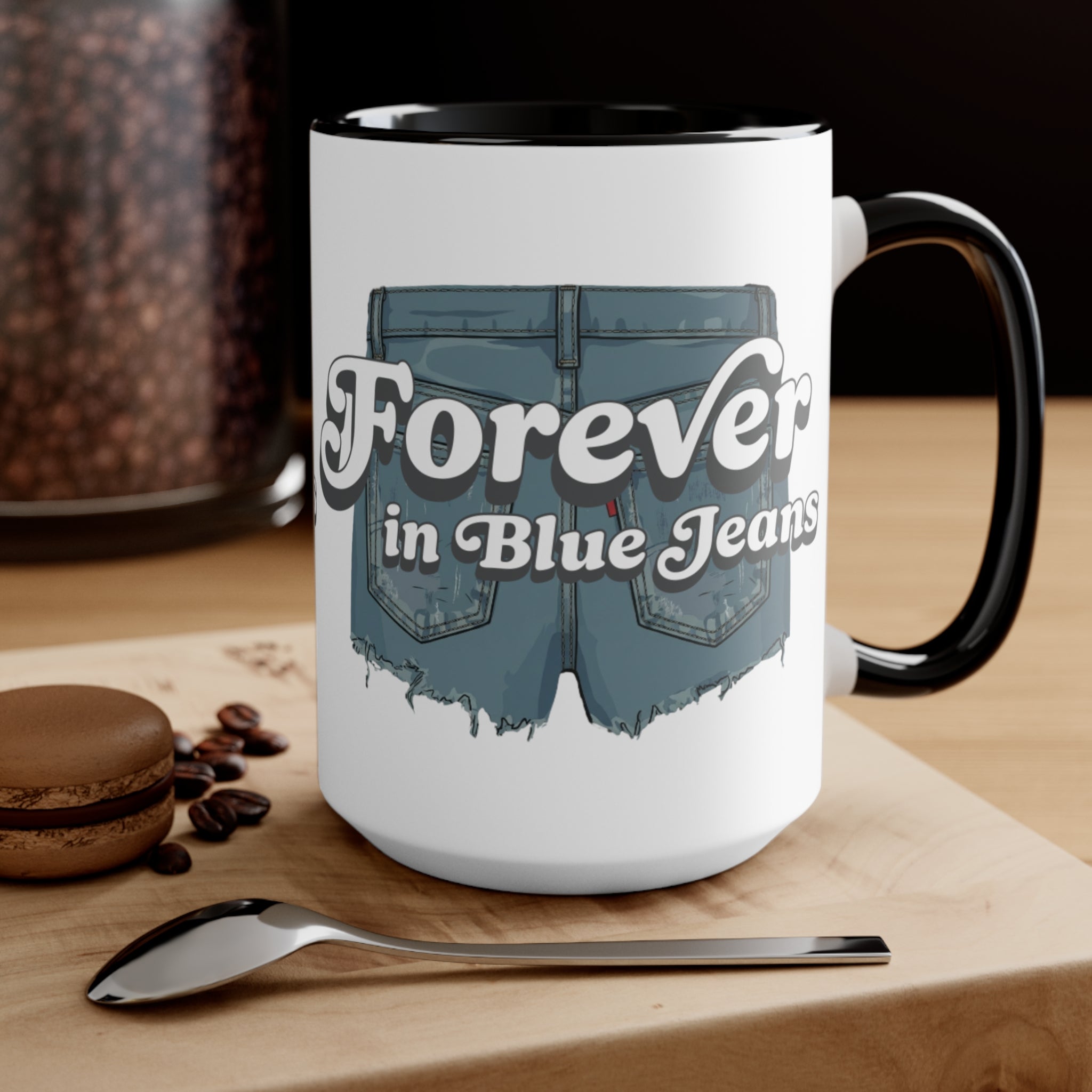 Forever in Blue Jeans 15oz Accent Mug