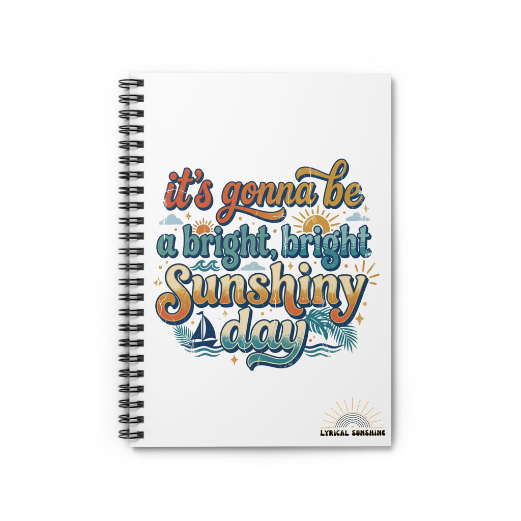 Bright Sunshiny Day Retro Journal