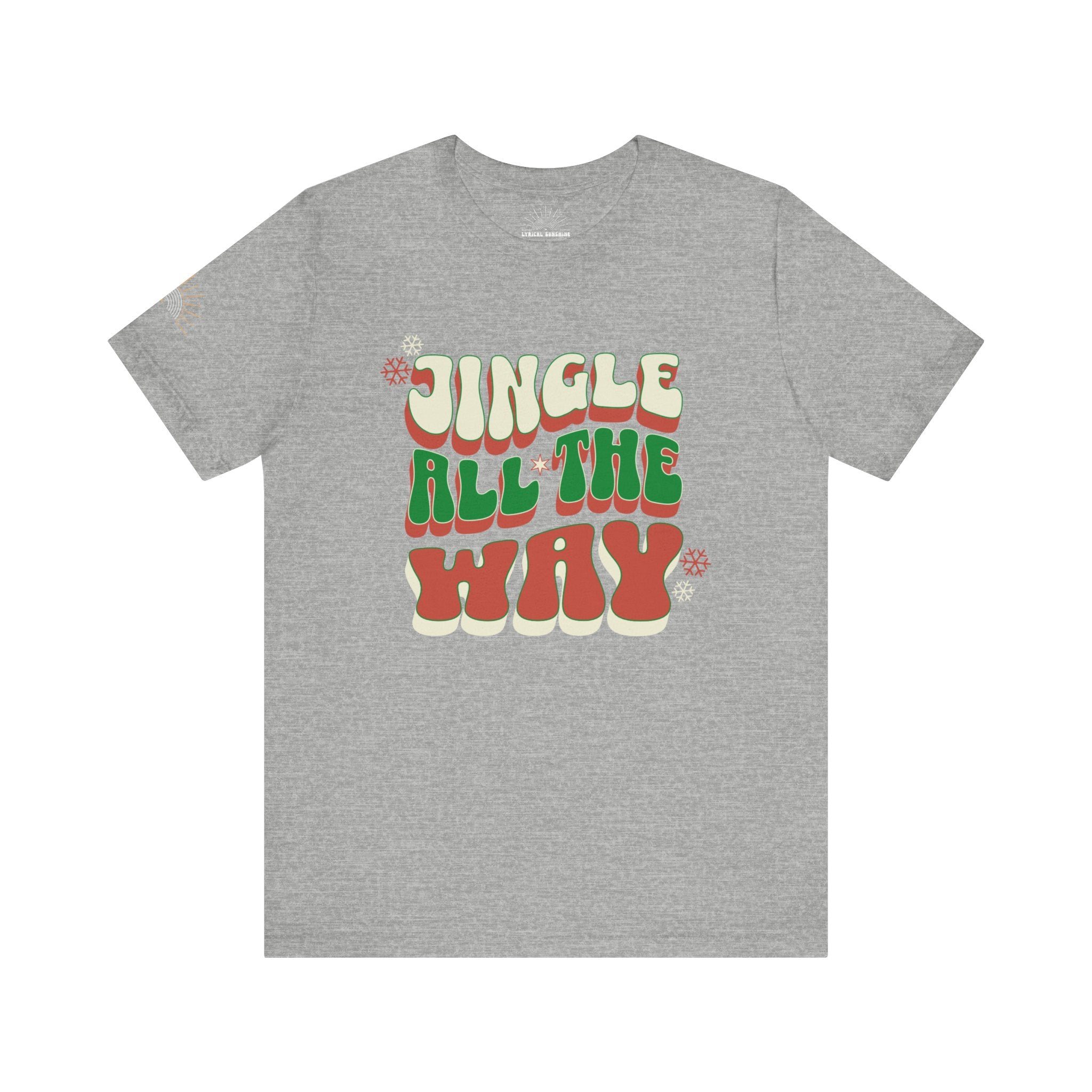 Jingle All the Way Retro Unisex Tee