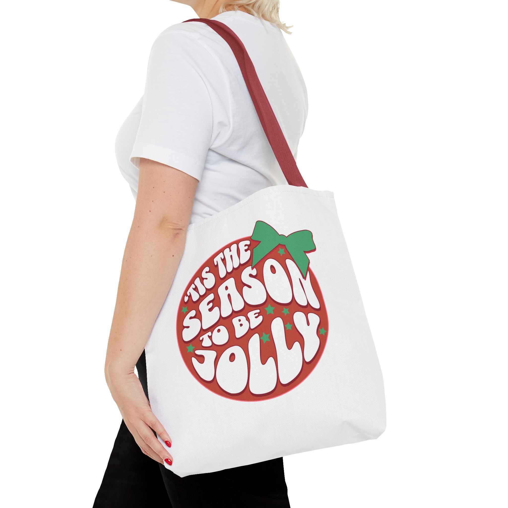 Christmas Groove Tote Bag