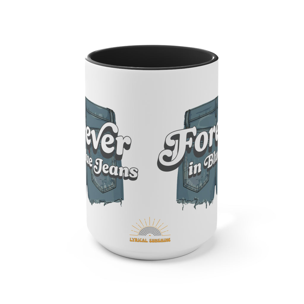 Forever in Blue Jeans 15oz Accent Mug