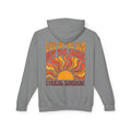 Live in the Sun Not the Shade Retro Graphic Sunshine Hoodie