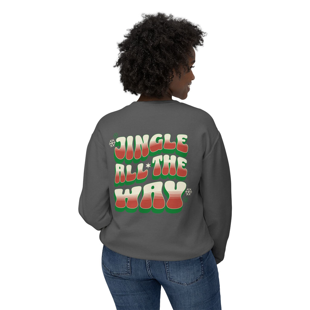 Jingle All The Way Retro Christmas Crewneck