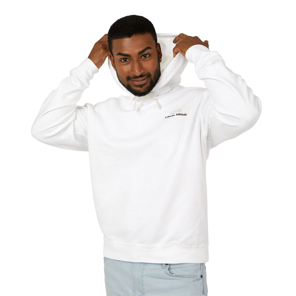 Sunset Surf Hoodie – “Live in the Sun, Not the Shade” Graphic Hoodie