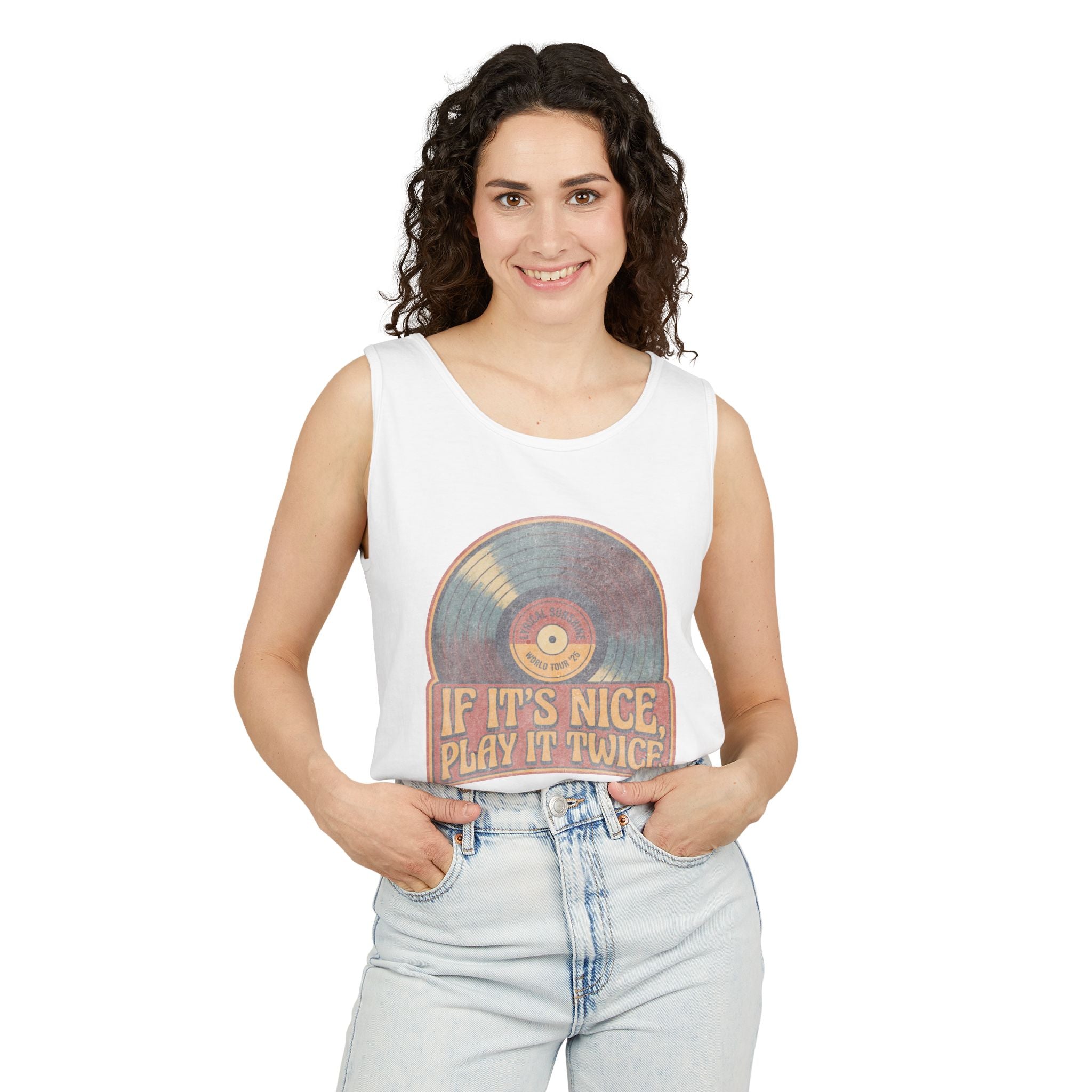 Copy of Friendship Tank Top — "Thank You for Being a Friend" Retro Graphic