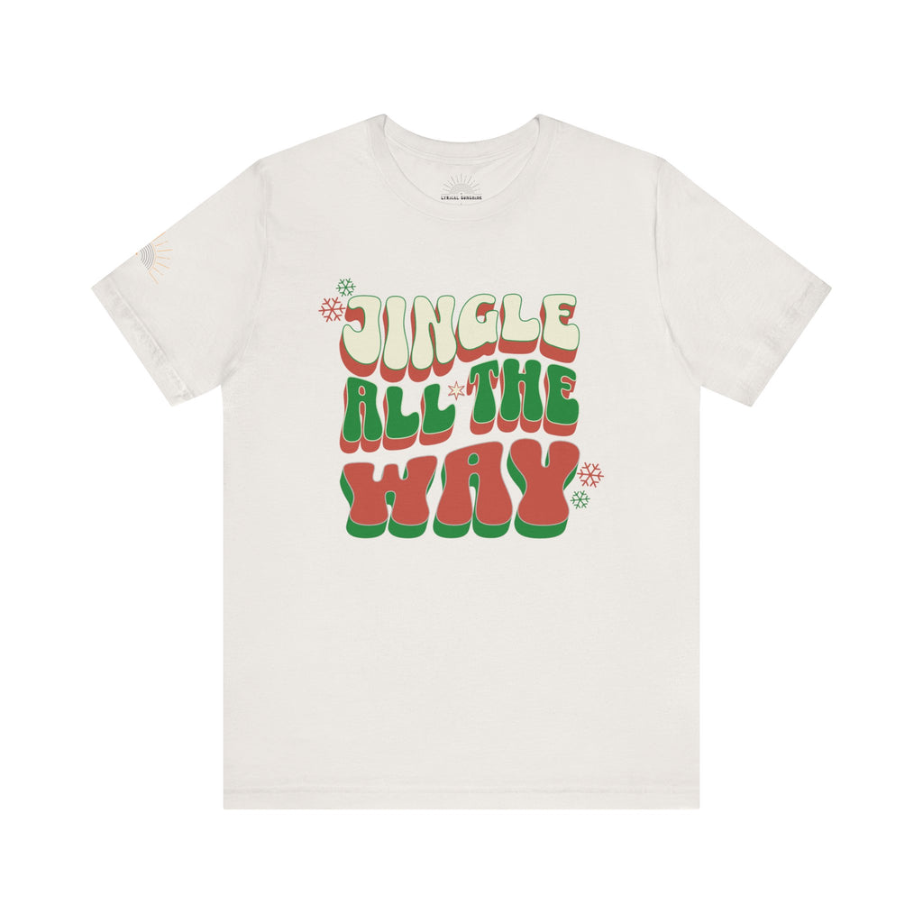 Jingle All the Way Retro Unisex Tee