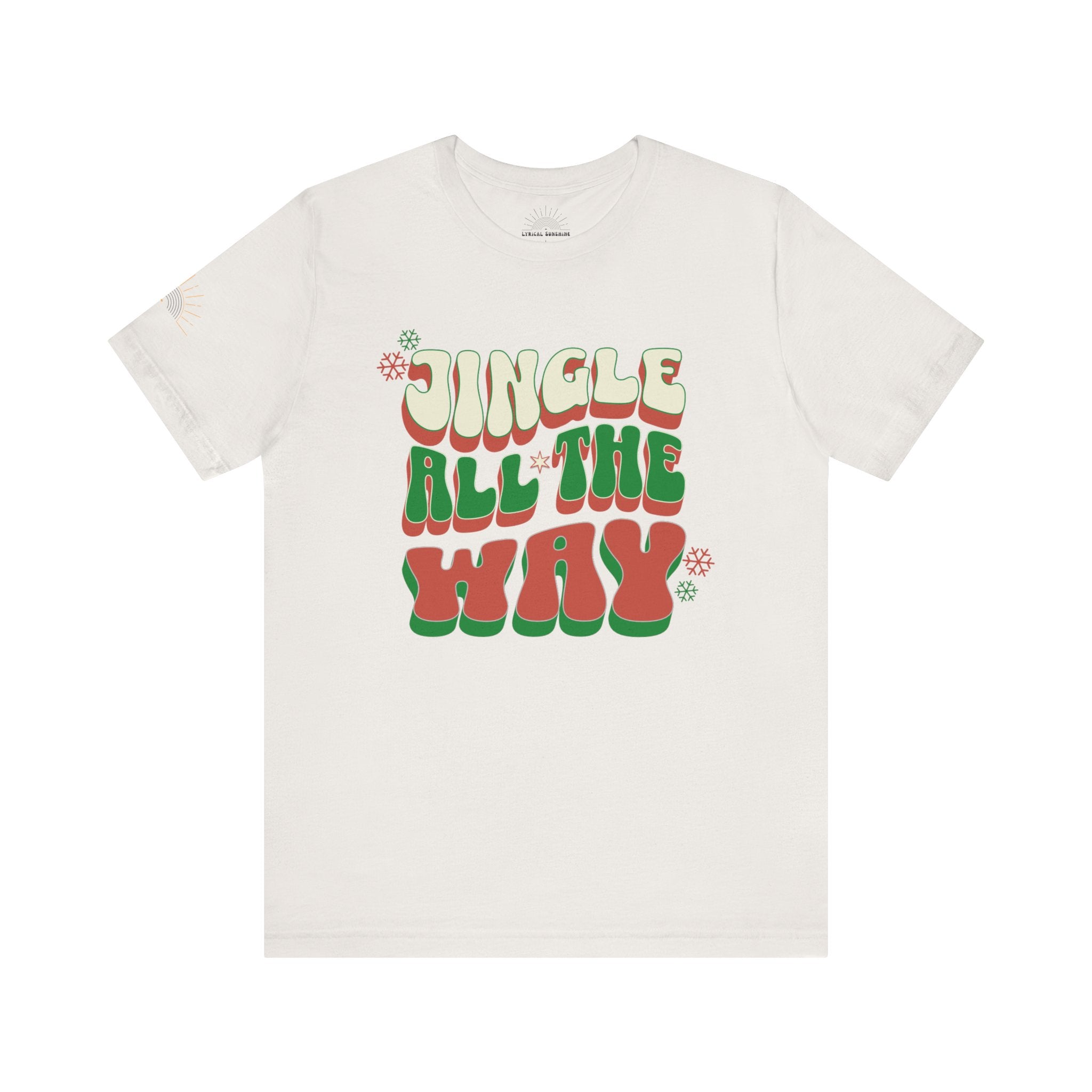 Jingle All the Way Retro Unisex Tee