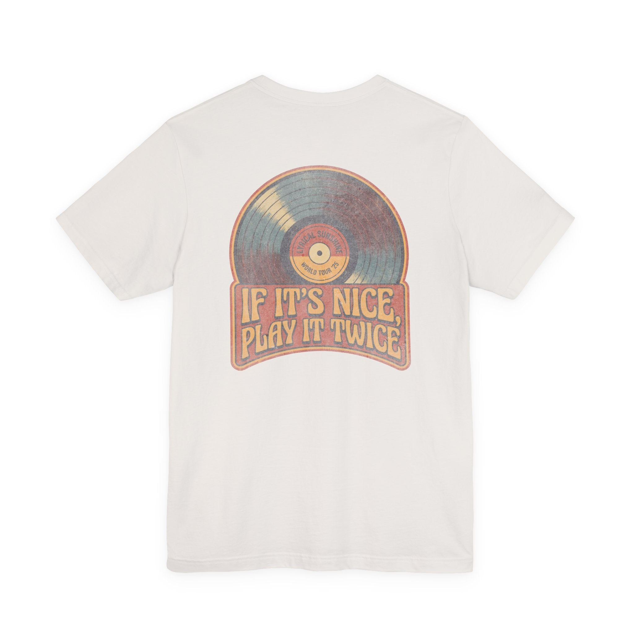 “If It’s Nice, Play It Twice” Retro Unisex T-Shirt