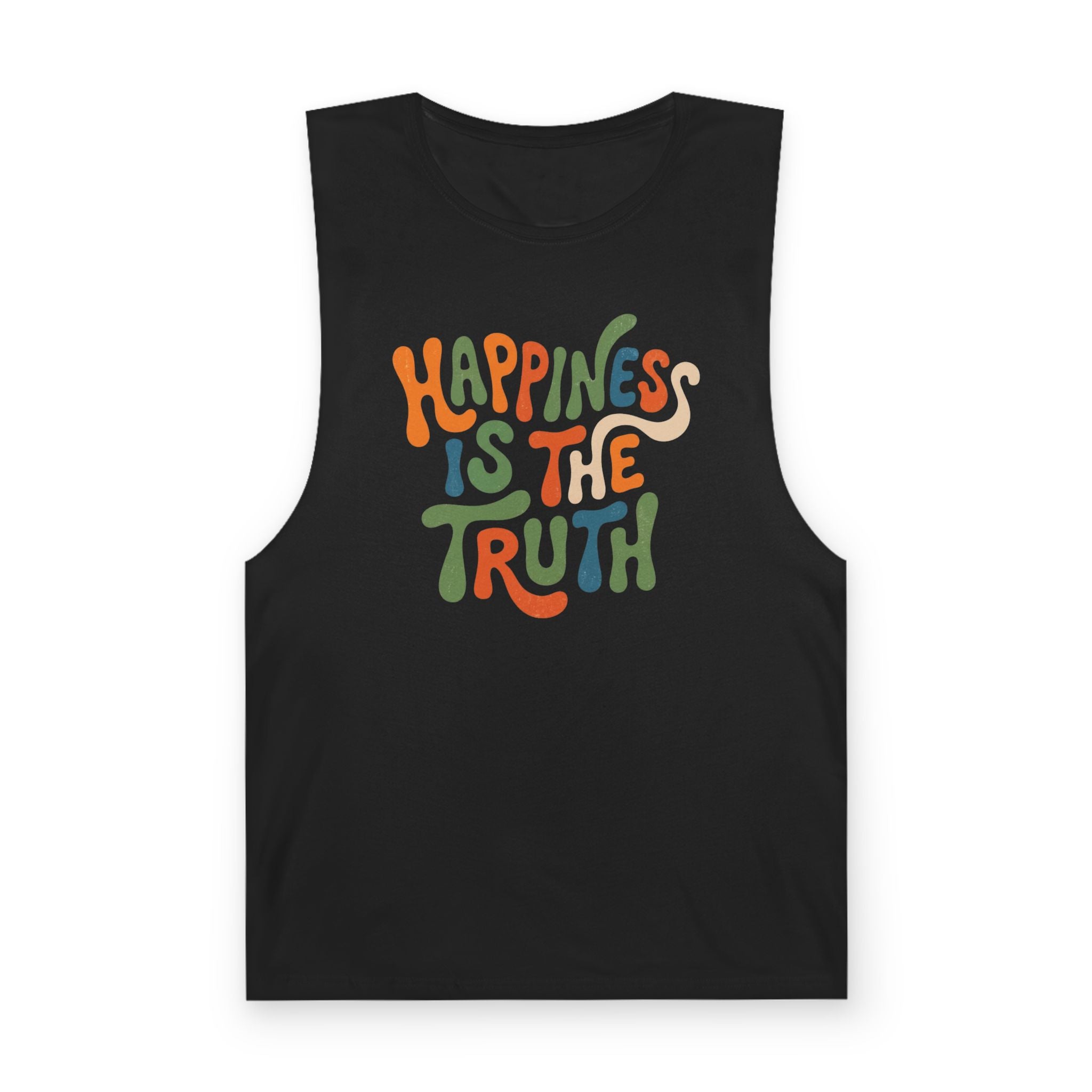 Happiness Is The Truth Graphic Tank Top