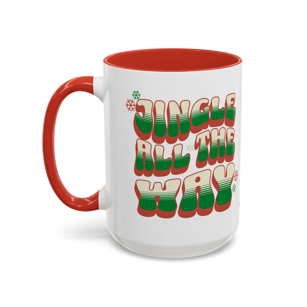 Jingle All the Way 15oz Accent Mug