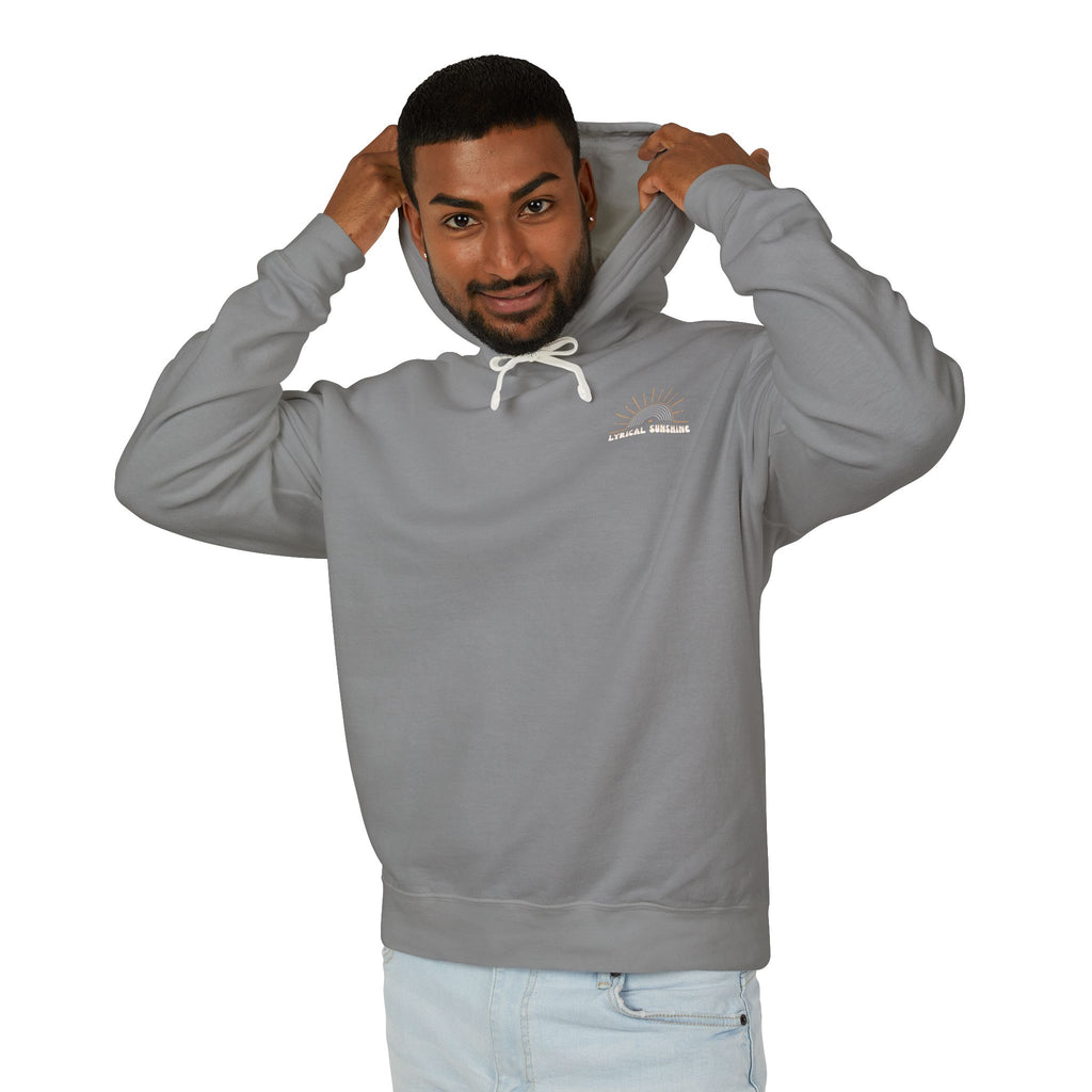 Sunset Surf Hoodie – “Live in the Sun, Not the Shade” Graphic Hoodie
