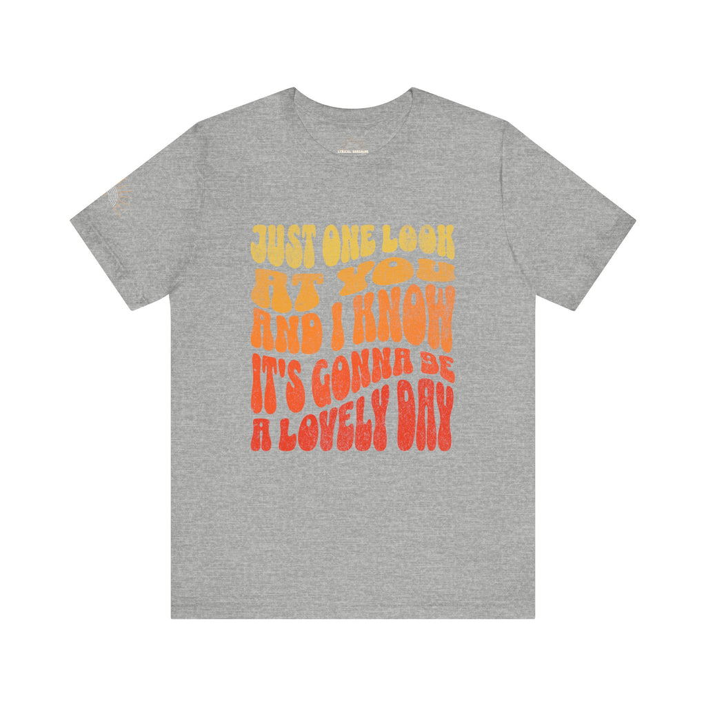 Lovely Day Retro Unisex Tee