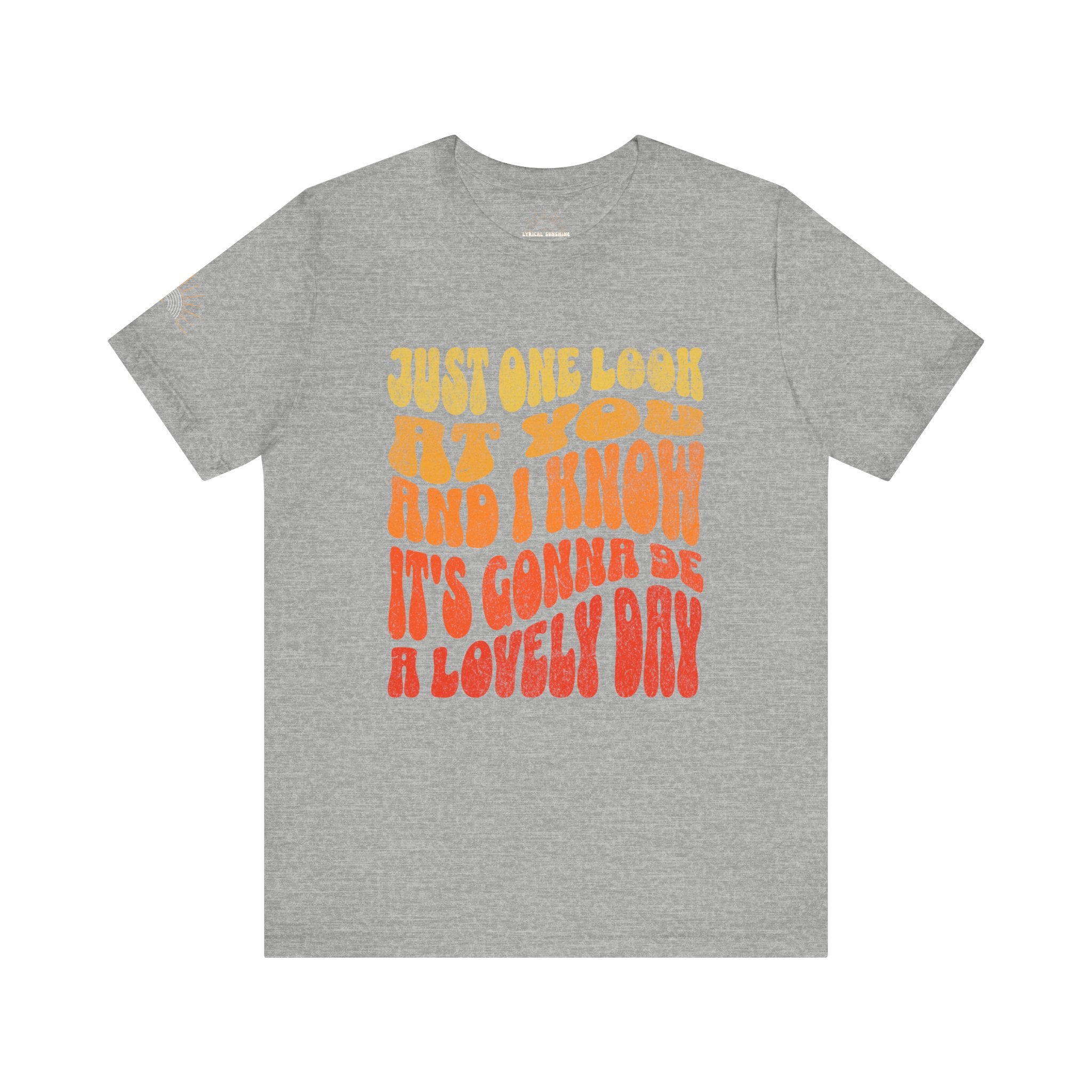 Lovely Day Retro Unisex Tee