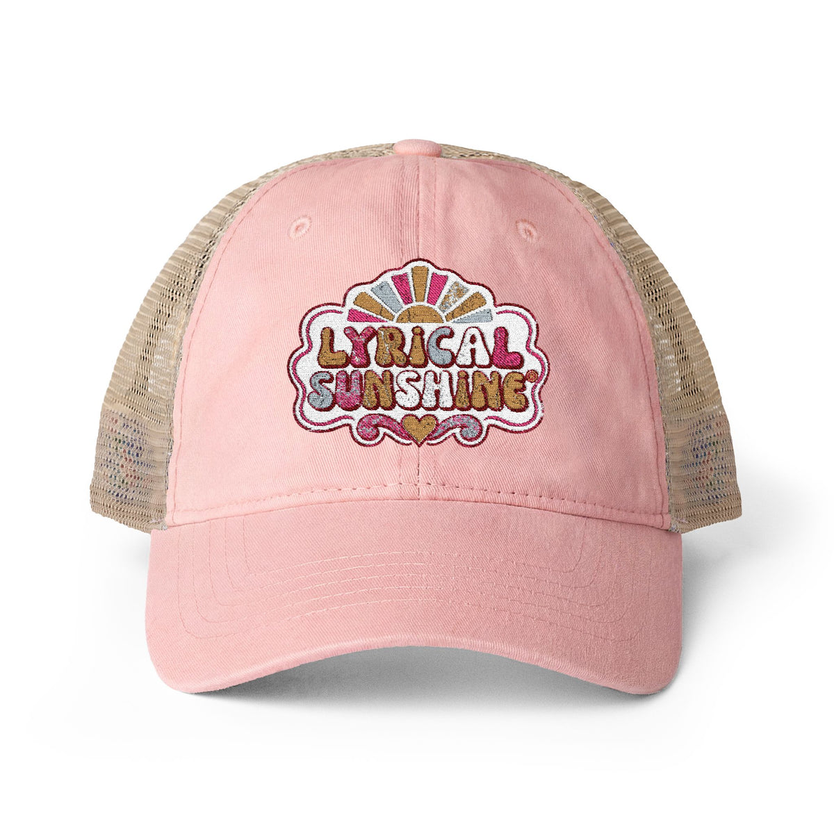 Women's Washed Mesh-Back Cap