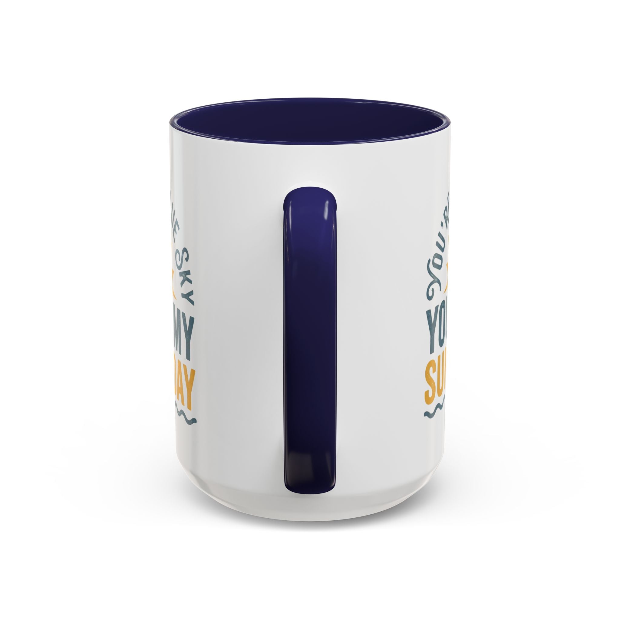 Blue Sky, Sunny Day 15oz Accent Mug