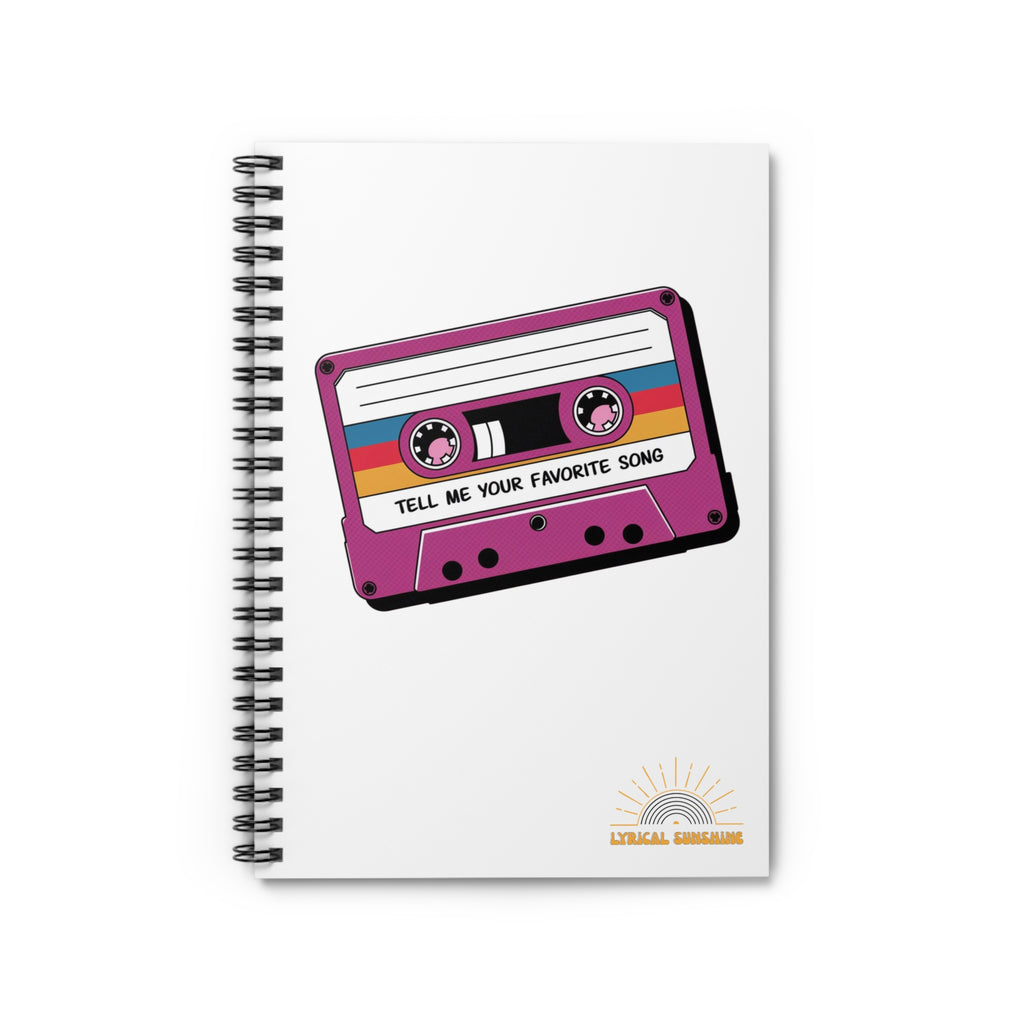 Tell Me Your Favorite Song Journal