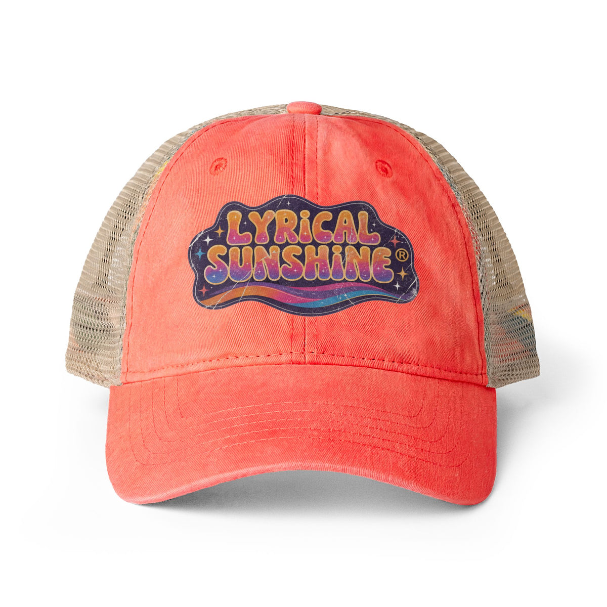 Sherbert Women's Washed Mesh-Back Cap