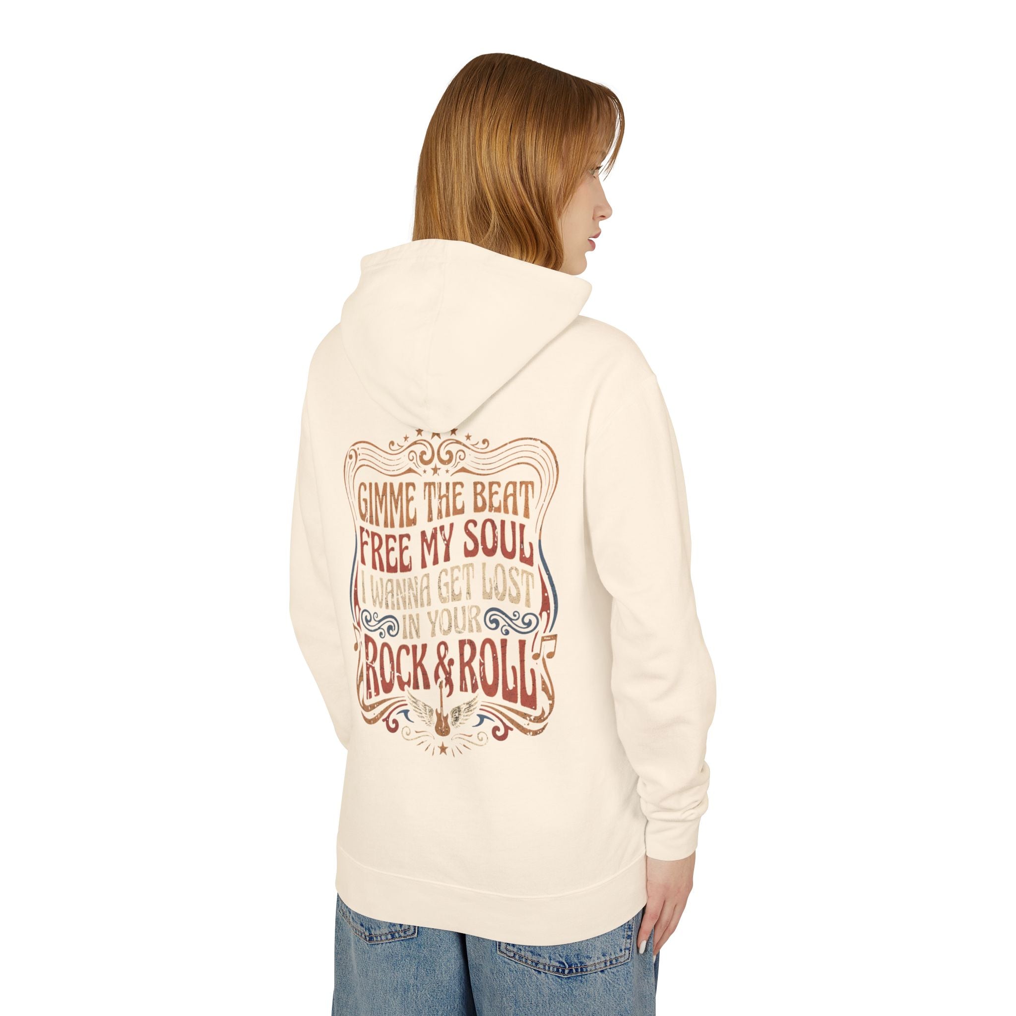 Gimme the Beat Lightweight Hooded Sweatshirt