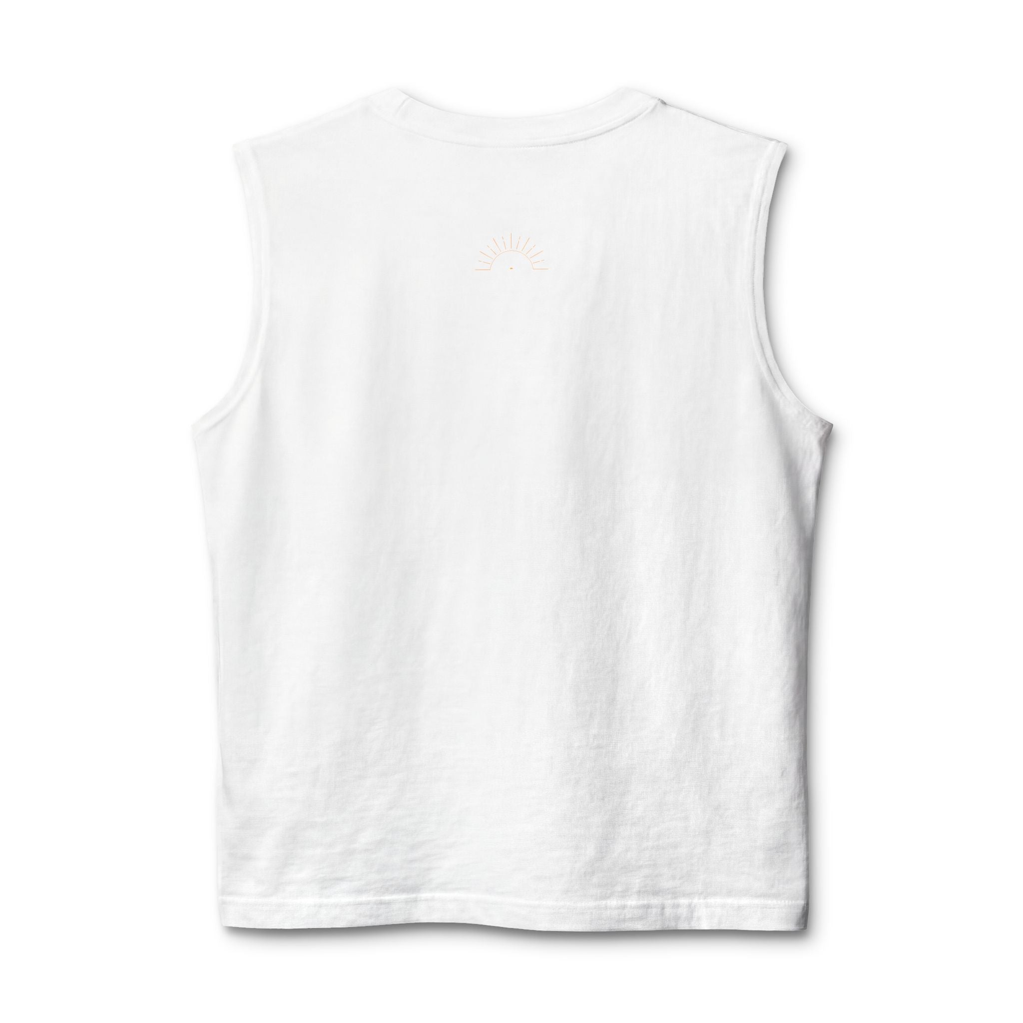 Rock & Roll Muscle Tank Top — "Get Lost in the Rock and Roll" Vintage Guitar Tee