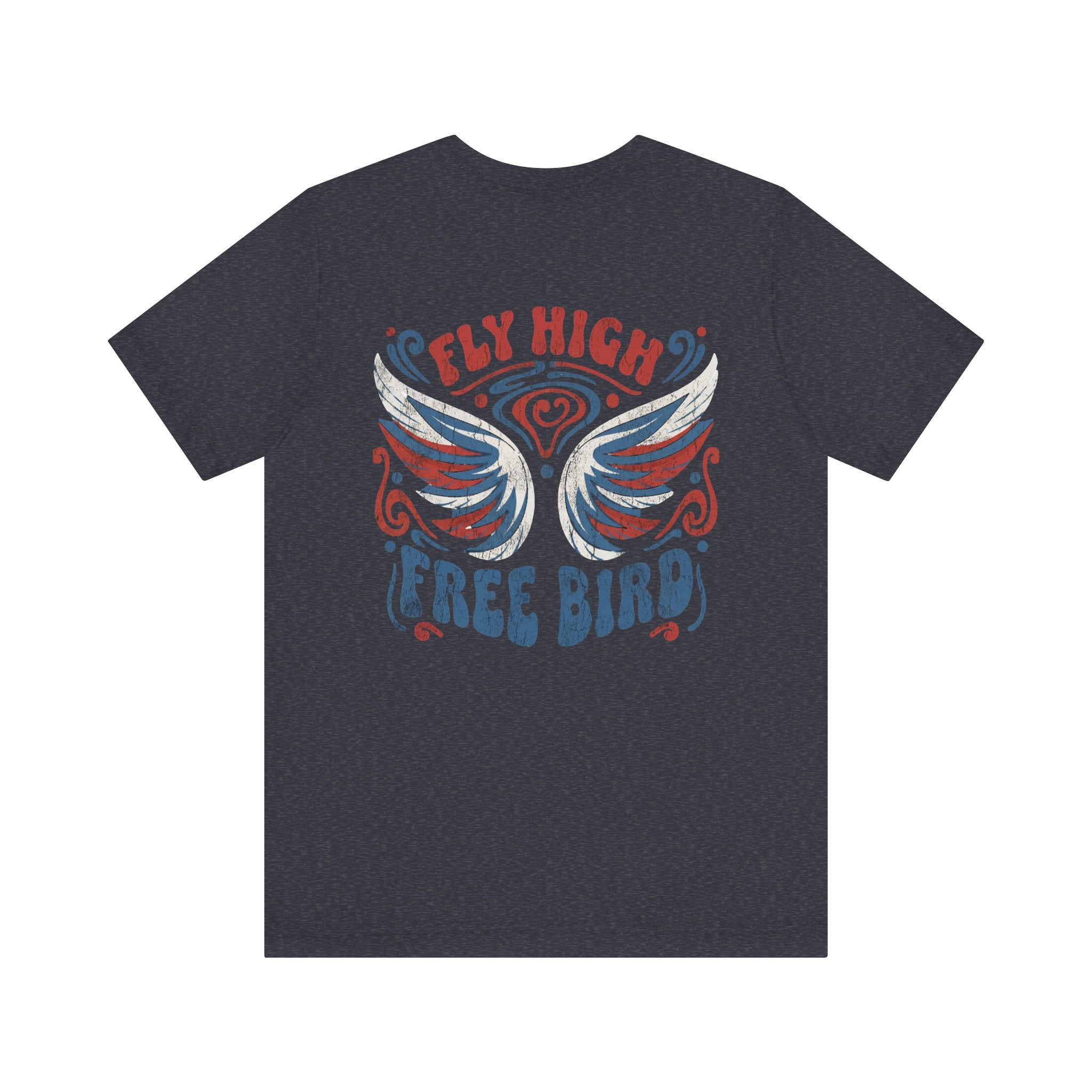 LIMITED EDITION USA 250 Fly High Free Bird Retro Unisex Graphic Tee