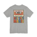 Mix Tape Magic Tee — Retro Cassette Graphic T-Shirt ("Lyrical Sunshine, Vol. 1")