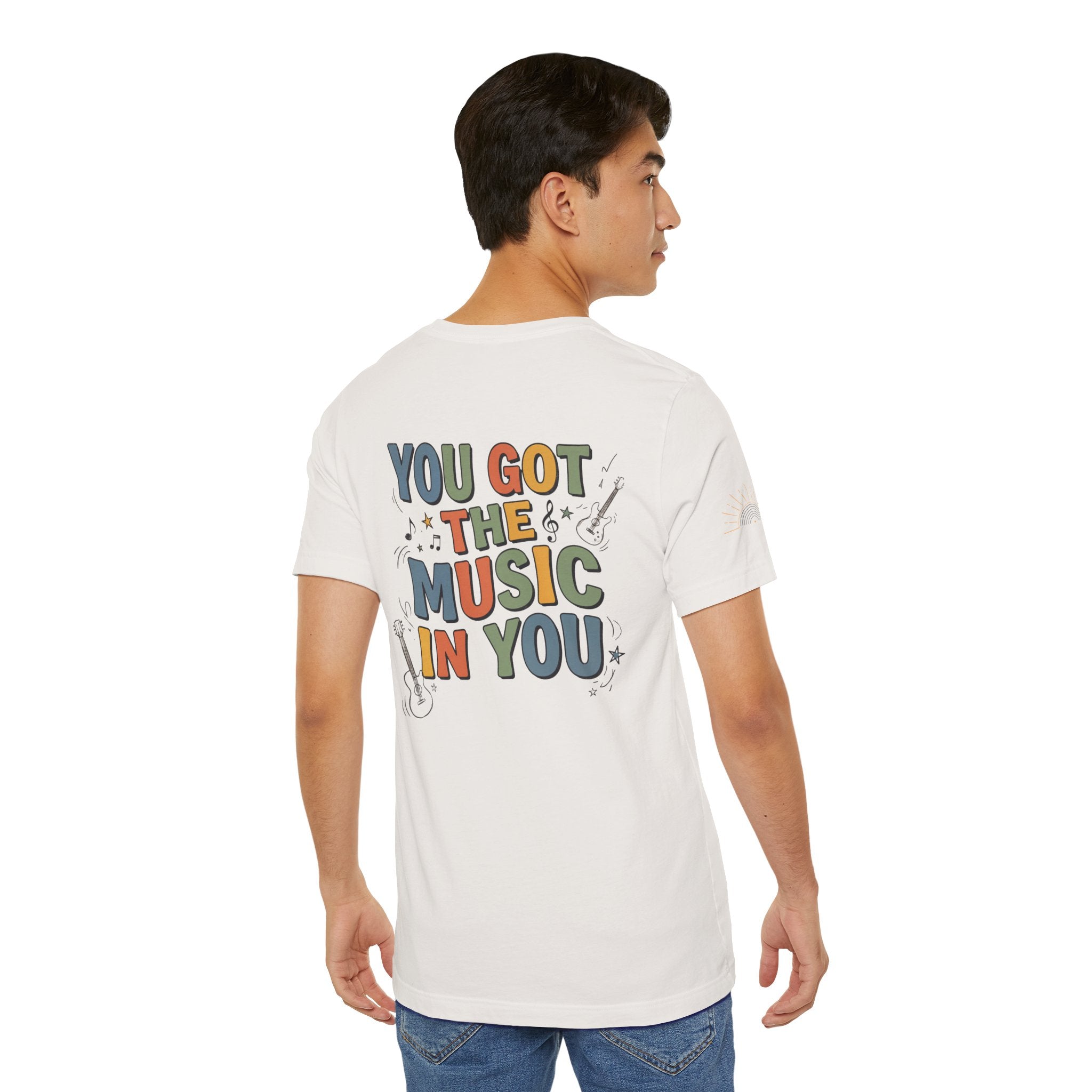 You Got the Music in You Retro Graphic T-shirt